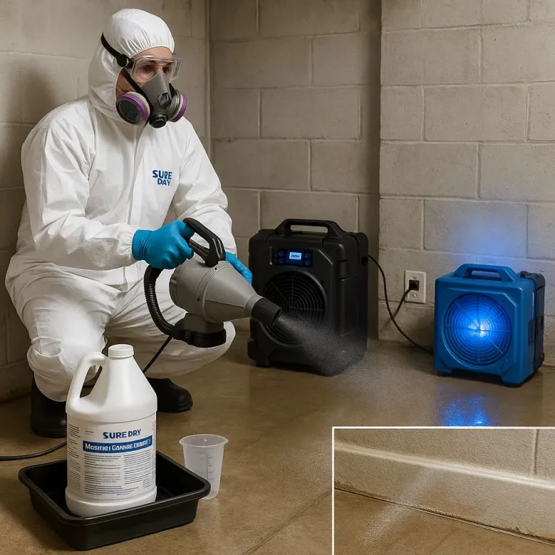 Sanitization and Odor Removal process in Electric City, WA
