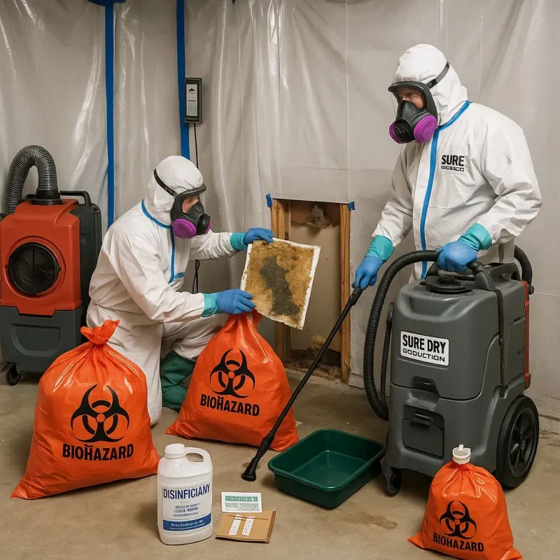 Contaminated Water Handling Protocols process in Electric City, WA