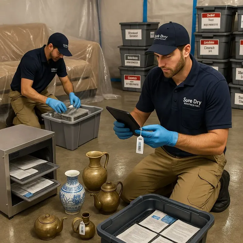 Content Protection and Restoration process in Electric City, WA